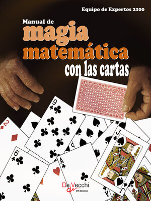 cover image of Manual de magia matemática con las cartas